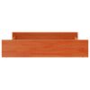 vidaXL Bed Drawer Wax brown Solid pine wood Medium Bed Drawer