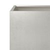 vidaXL Garden Planter Stainless Steel 11.8 x 11.8 in Durable Planter