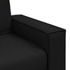 vidaXL Sofa 120cm Black Fabric