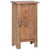 vidaXL Nightstand Brown Mixed recycled wood Small Wooden Nightstand