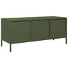 vidaXL TV Cabinet Olive Green Cold-rolled Steel Medium TV Cabinet