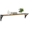 vidaXL Wall Shelves 2 pcs Artisan Oak 31.50 x 5.91 x 6.10 in