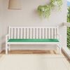 vidaXL Garden Bench Cushion Green Oxford fabric (100% polyester) Large