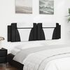 vidaXL Headboard Cushion Black and white
