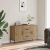 vidaXL Sideboard Artisan Oak Engineered wood 39.4 x 14.2 x 23.6 in