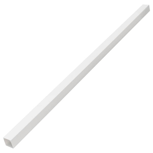 vidaXL Cable Trunking Self-Adhesive 1.6"x1.6" 32.8' PVC