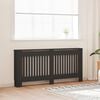 vidaXL Radiator Colver Black 67.7"x7.5"x32.1" MDF