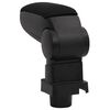 vidaXL Car Armrest Black 5.1"x12.4"x(11.4"-20.1") ABS