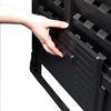 vidaXL Compost Bin Black Plastic Large Sliding Parts Compost Bin