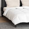 vidaXL Duvet Set with Pillow 3 pcs White Down Feather