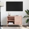 vidaXL TV Cabinet Pink Steel 26.8 x 15.4 x 19.9 in TV Cabinet