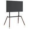 vidaXL Easel TV Stand for 37-86 Inch Screen Max VESA 15.75x23.62" 132.3 lb