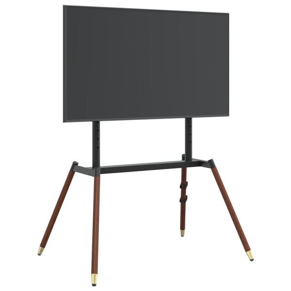 vidaXL Easel TV Stand for 37-86 Inch Screen Max VESA 15.75x23.62" 132.3 lb