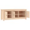 vidaXL Shoe Cabinet Natural Wood Solid pine wood