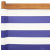 vidaXL Garden Chair Set of 4 Blue and White