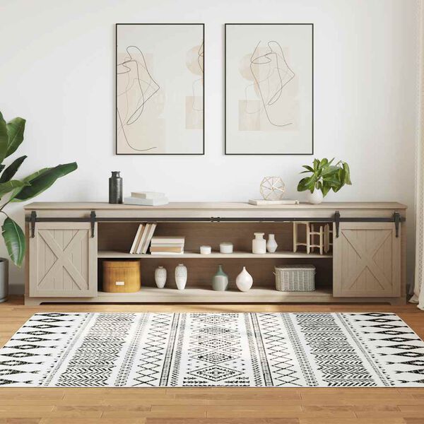 vidaXL Sliding Cabinet Door Kit 96.1 " Carbon Steel