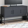vidaXL TV Cabinet Anthracite Steel Medium TV Cabinet Rectangular