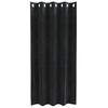 vidaXL Blackout Curtains 2 pcs Black 55.12 x 68.90 in Velvet