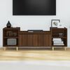 vidaXL TV Cabinet Brown Oak Engineered wood Large Storage TV Cabinet