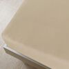 vidaXL Jersey Fitted Sheet Taupe 100% Cotton 63x78.7 in Bedding
