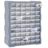 vidaXL Multi-drawer Organizer with 60 Drawers 15"x6.3"x18.7"