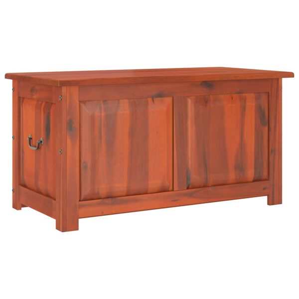 vidaXL Storage Chest Brown Solid Acacia Wood Large Storage Chest