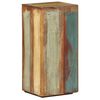 vidaXL Plant Stand Set of 2 Multicolored Solid Reclaimed Wood Large