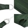 vidaXL Sunshade Sail 1.75 oz/ft² Dark Green 16.4x23.0x23.0' HDPE