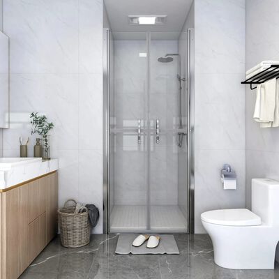 vidaXL Shower Door Clear ESG 28"x74.8"