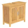 EISL Sink Cabinet Natural Bamboo Bamboo Medium Bathroom Cabinet