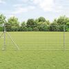 vidaXL Field Fence Silver 164.04 x 3.28 ft Galvanised steel