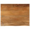 vidaXL Table Top Oak finish Solid mango wood Medium Table Top