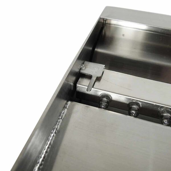 Ubbink Waterfall Silver Stainless Steel Medium Detachable Waterfall