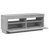 vidaXL TV Cabinet Grey Sonoma Engineered Wood Medium TV Cabinet
