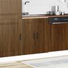 vidaXL Sink Base Cabinet Brown Oak Engineered Wood Medium