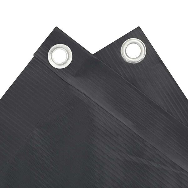 vidaXL Balcony Privacy Screen Anthracite 236.2x29.5" PVC