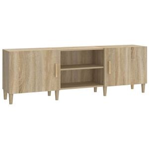 vidaXL TV Cabinet Sonoma Oak Engineered wood Standard TV Cabinet