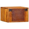 vidaXL Bedside Cabinet Brown 35 x 30 x 22 cm solid acacia wood