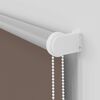 vidaXL Roller Blind Coffee 100% Polyester 63 x 59 in Height-Adjustable