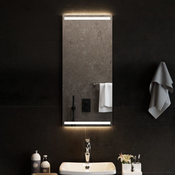 vidaXL LED Bathroom Mirror 15.7"x35.4"