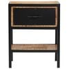 vidaXL Bedside Cabinet Solid Mango Wood 15.7"x11.8"x19.6"