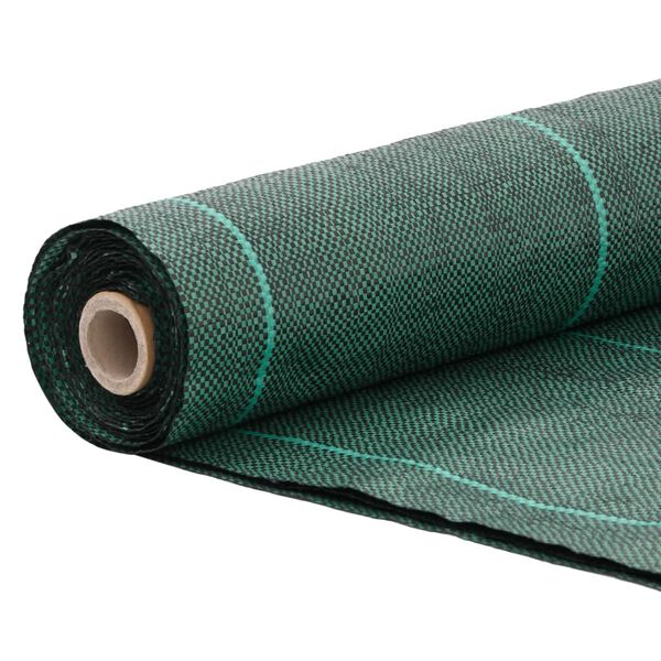 vidaXL Weed Membrane Green 100% Polypropylene 6.6 x 656.2 in Durable