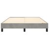 vidaXL Bed Frame Light gray