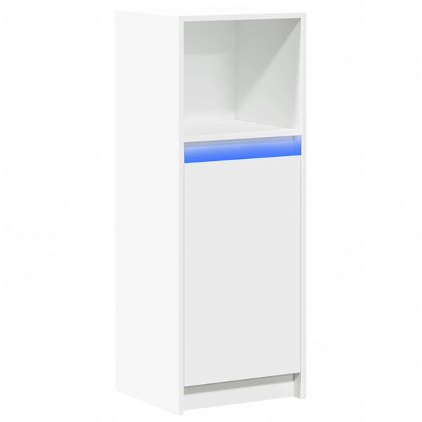 vidaXL Sideboard White Engineered Wood Medium Sideboard Rectangular