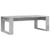 vidaXL Coffee Table Concrete Grey Engineered Wood Medium Durable