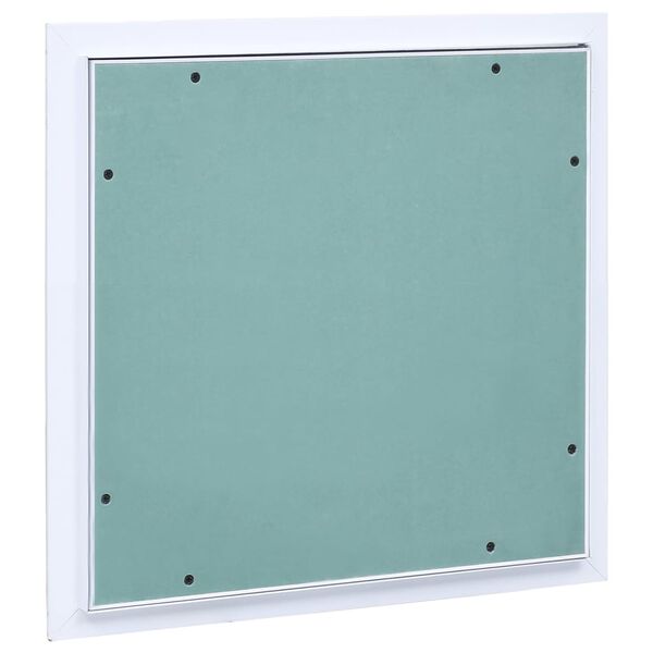 vidaXL Access Panel with Aluminum Frame and Plasterboard 15.7"x15.7"