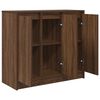 vidaXL Sideboard Brown oak Engineered wood Medium Sideboard