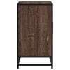 vidaXL Bathroom Sink Cabinet Brown Oak Engineered wood, Metal Medium