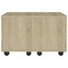 vidaXL Coffee Table Sonoma oak Engineered wood Medium Extendable