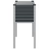 vidaXL Garden Planter Anthracite Steel 39.4 x 16.1 x 35.4 in Durable